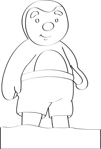 Coloring page: Tchoupi and Doudou (Cartoons) #34226 - Free Printable Coloring Pages