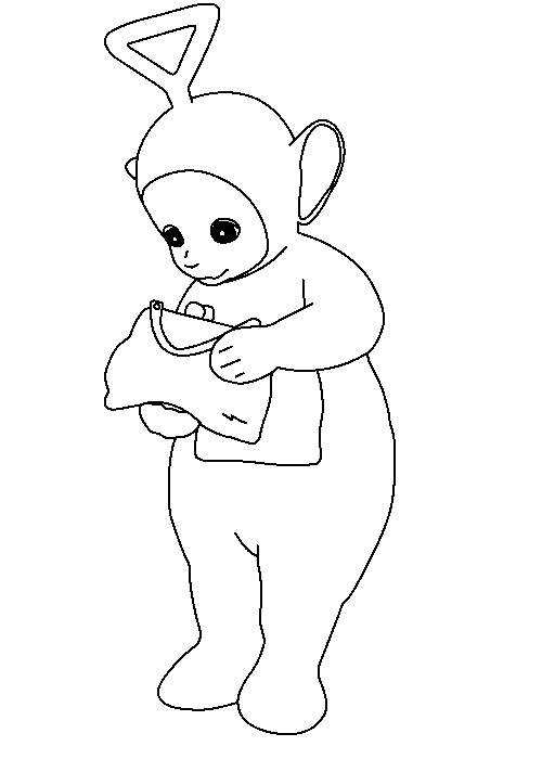 Coloring page: Teletubbies (Cartoons) #49661 - Free Printable Coloring Pages