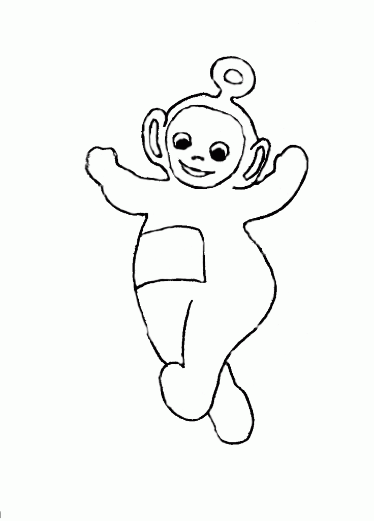 Coloring page: Teletubbies (Cartoons) #49672 - Free Printable Coloring Pages