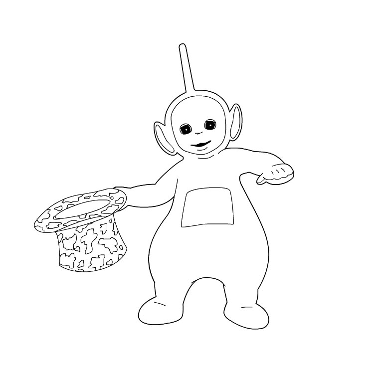 Coloring page: Teletubbies (Cartoons) #49687 - Free Printable Coloring Pages