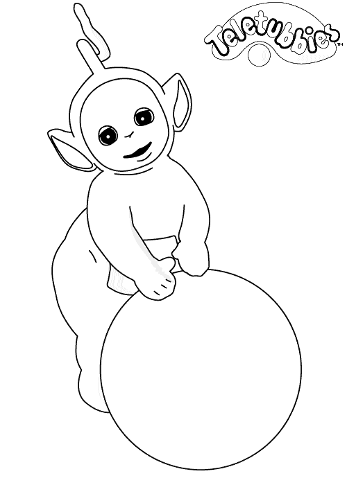 Coloring page: Teletubbies (Cartoons) #49688 - Free Printable Coloring Pages