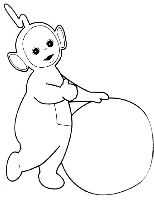 Coloring page: Teletubbies (Cartoons) #49696 - Free Printable Coloring Pages