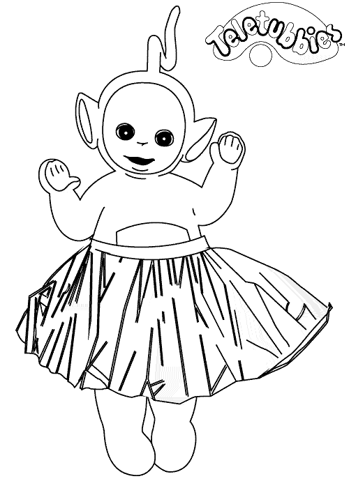 Coloring page: Teletubbies (Cartoons) #49701 - Free Printable Coloring Pages