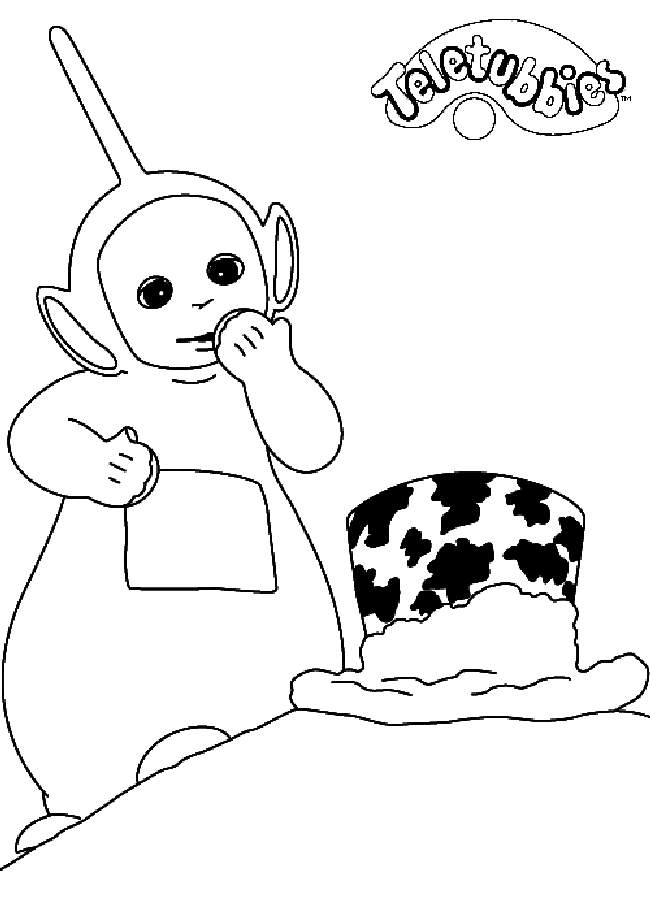 Coloring page: Teletubbies (Cartoons) #49709 - Free Printable Coloring Pages