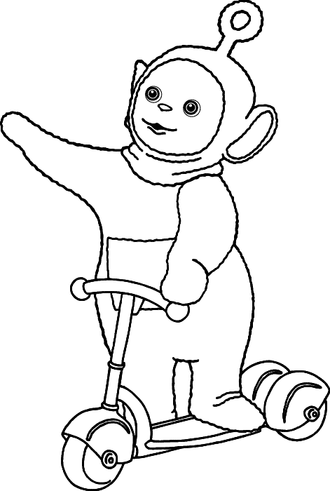 Coloring page: Teletubbies (Cartoons) #49726 - Free Printable Coloring Pages