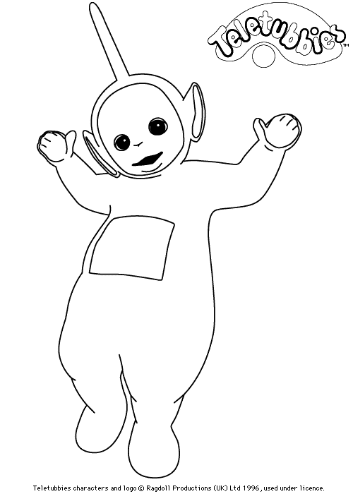 Coloring page: Teletubbies (Cartoons) #49741 - Free Printable Coloring Pages