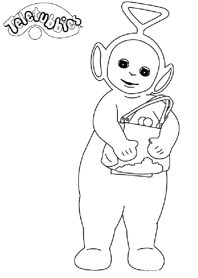 Coloring page: Teletubbies (Cartoons) #49751 - Free Printable Coloring Pages