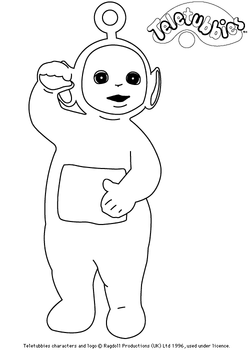 Coloring page: Teletubbies (Cartoons) #49754 - Free Printable Coloring Pages
