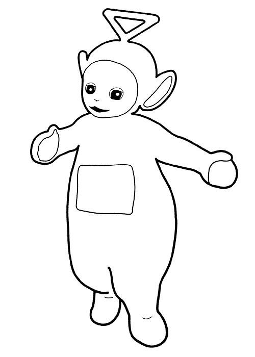 Coloring page: Teletubbies (Cartoons) #49758 - Free Printable Coloring Pages