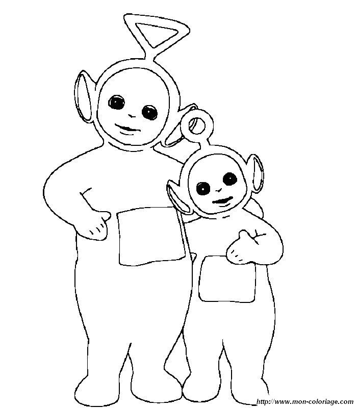 Coloring page: Teletubbies (Cartoons) #49763 - Free Printable Coloring Pages