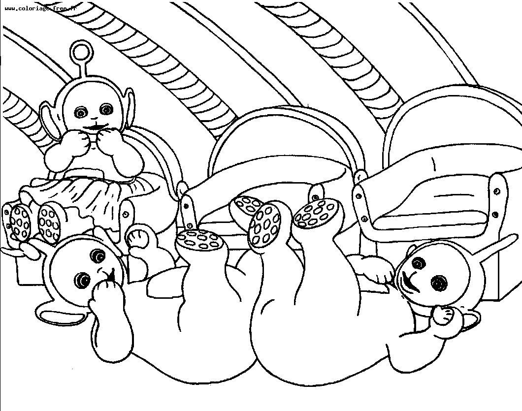 Coloring page: Teletubbies (Cartoons) #49766 - Free Printable Coloring Pages