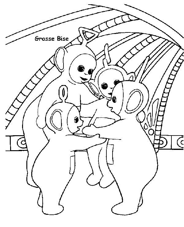 Coloring page: Teletubbies (Cartoons) #49784 - Free Printable Coloring Pages