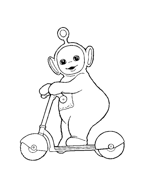 Coloring page: Teletubbies (Cartoons) #49790 - Free Printable Coloring Pages