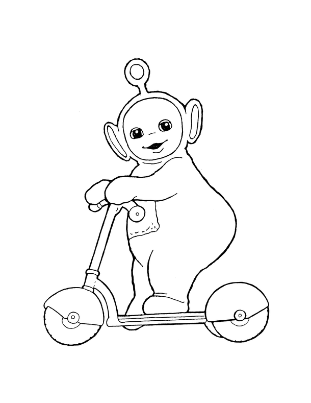 Coloring page: Teletubbies (Cartoons) #49813 - Free Printable Coloring Pages
