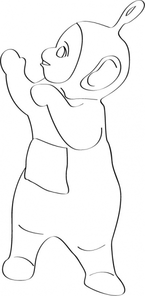 Coloring page: Teletubbies (Cartoons) #49823 - Free Printable Coloring Pages