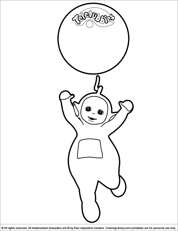 Coloring page: Teletubbies (Cartoons) #49850 - Free Printable Coloring Pages