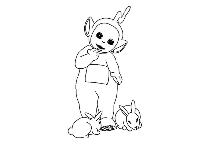 Coloring page: Teletubbies (Cartoons) #49869 - Free Printable Coloring Pages