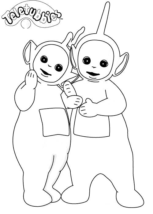 Coloring page: Teletubbies (Cartoons) #49876 - Free Printable Coloring Pages