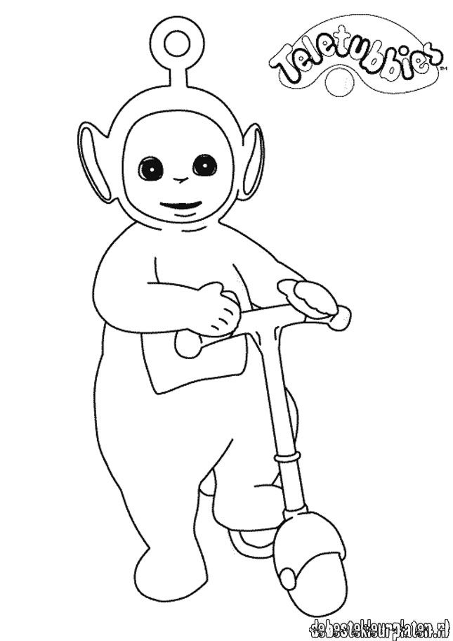 Coloring page: Teletubbies (Cartoons) #49898 - Free Printable Coloring Pages