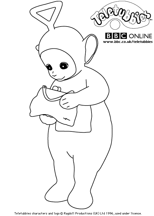 Coloring page: Teletubbies (Cartoons) #49903 - Free Printable Coloring Pages