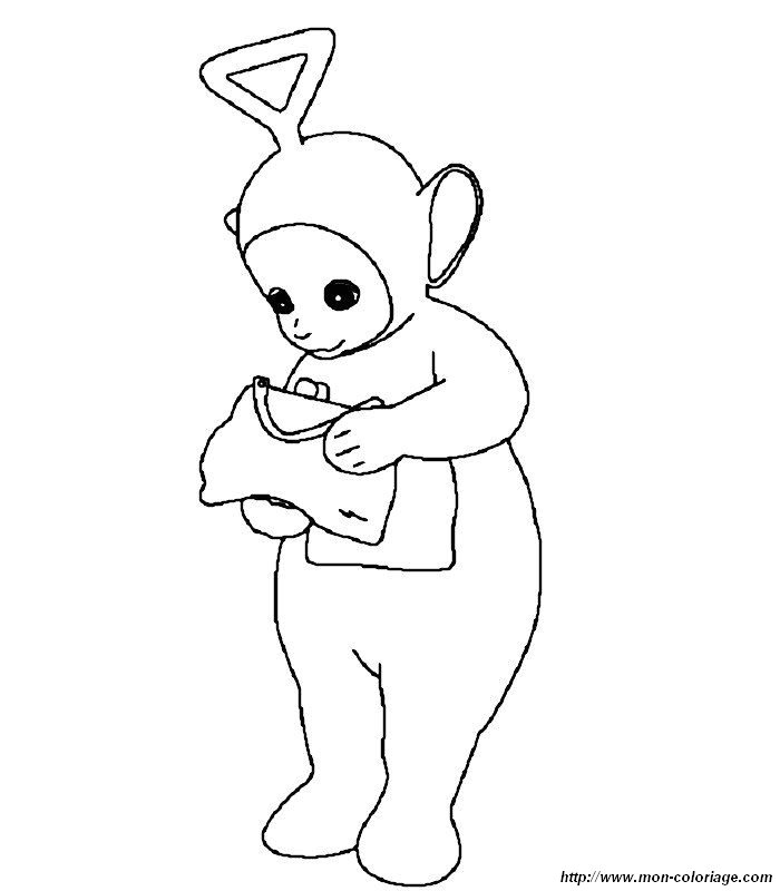 Coloring page: Teletubbies (Cartoons) #49911 - Free Printable Coloring Pages