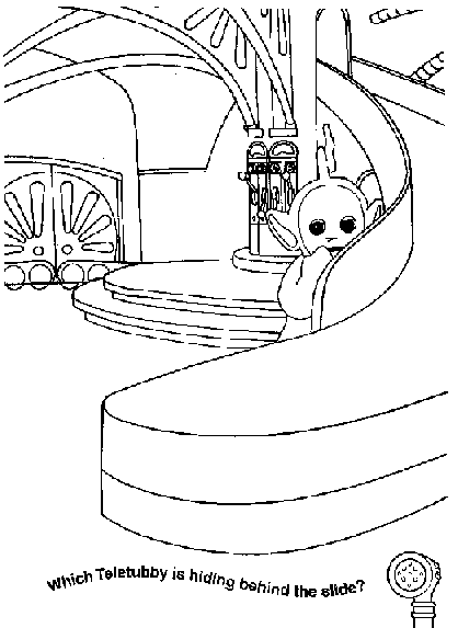 Coloring page: Teletubbies (Cartoons) #49921 - Free Printable Coloring Pages