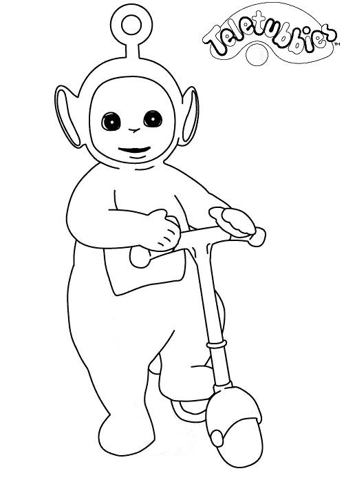 Coloring page: Teletubbies (Cartoons) #49928 - Free Printable Coloring Pages