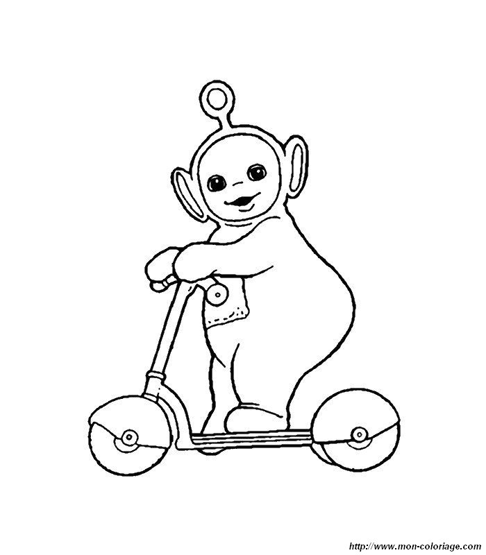 Coloring page: Teletubbies (Cartoons) #49931 - Free Printable Coloring Pages