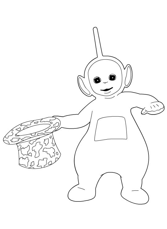 Coloring page: Teletubbies (Cartoons) #49943 - Free Printable Coloring Pages