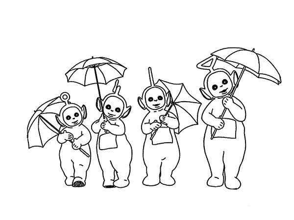 Coloring page: Teletubbies (Cartoons) #49946 - Free Printable Coloring Pages