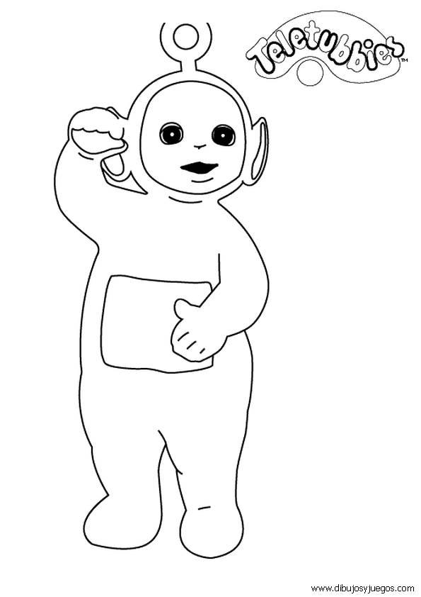 Coloring page: Teletubbies (Cartoons) #49947 - Free Printable Coloring Pages