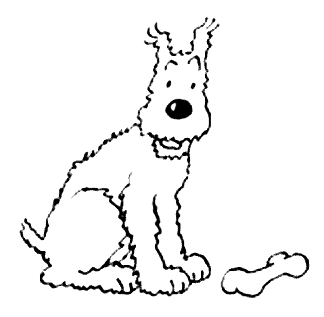 Coloring page: Tintin (Cartoons) #25716 - Free Printable Coloring Pages
