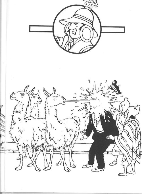 Coloring page: Tintin (Cartoons) #25777 - Free Printable Coloring Pages