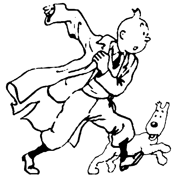 Coloring page: Tintin (Cartoons) #25856 - Free Printable Coloring Pages