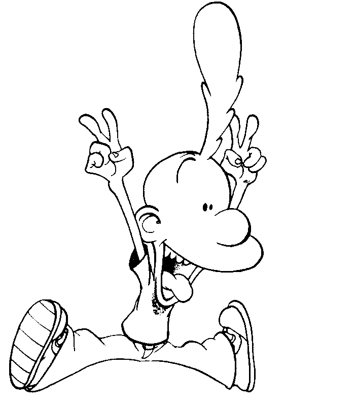 Coloring page: Titeuf (Cartoons) #33739 - Free Printable Coloring Pages