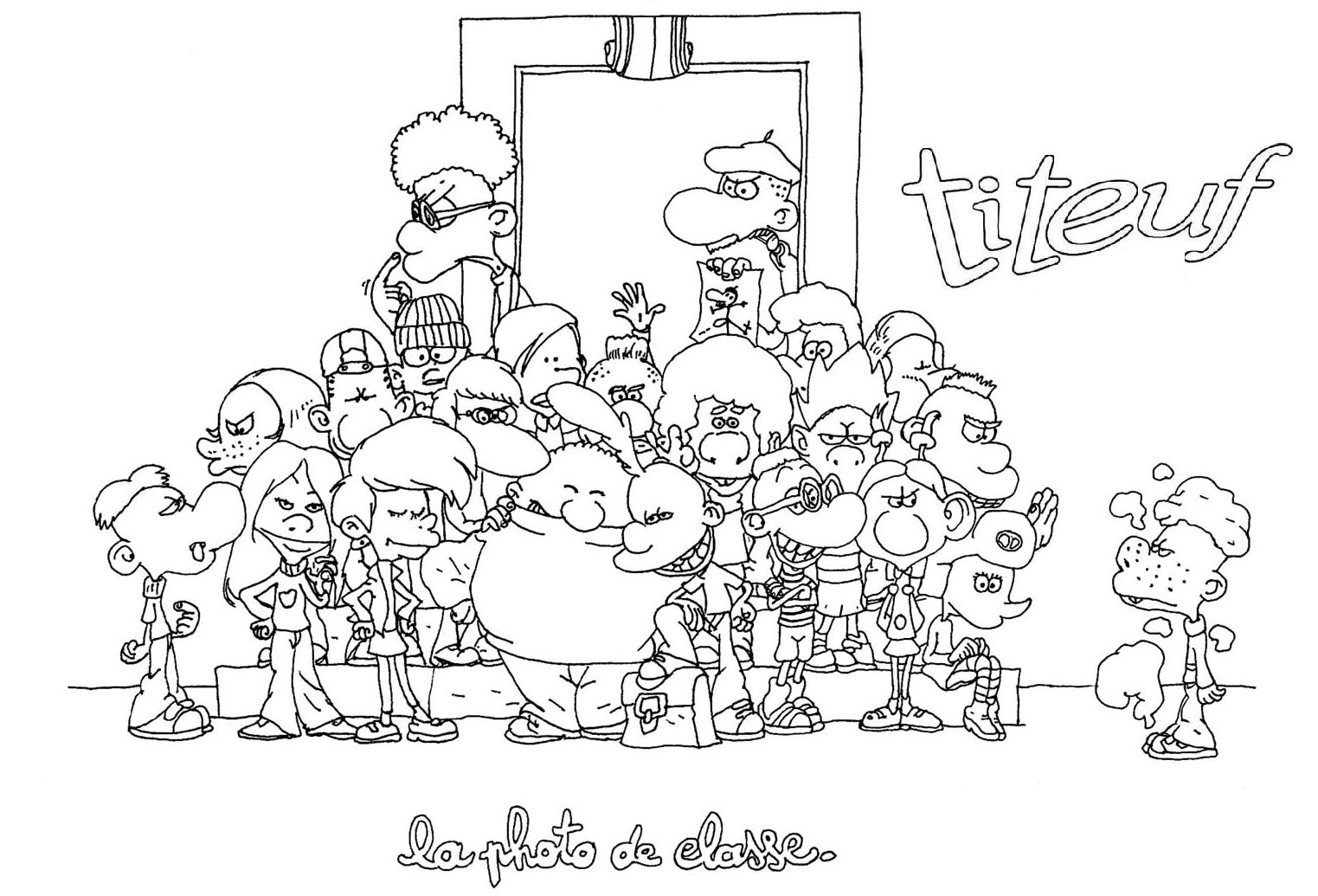 Coloring page: Titeuf (Cartoons) #33747 - Free Printable Coloring Pages