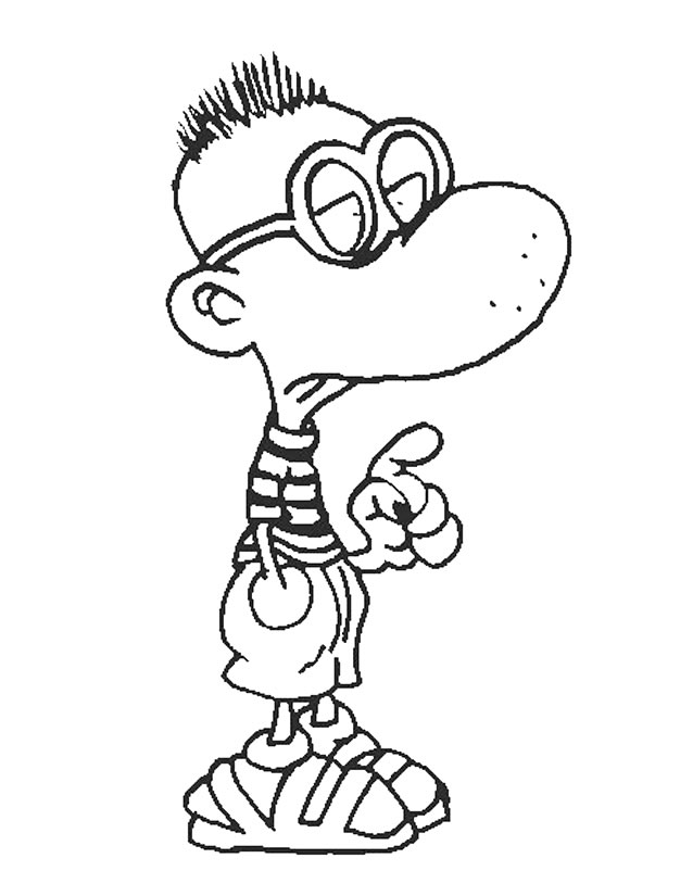 Coloring page: Titeuf (Cartoons) #33764 - Free Printable Coloring Pages