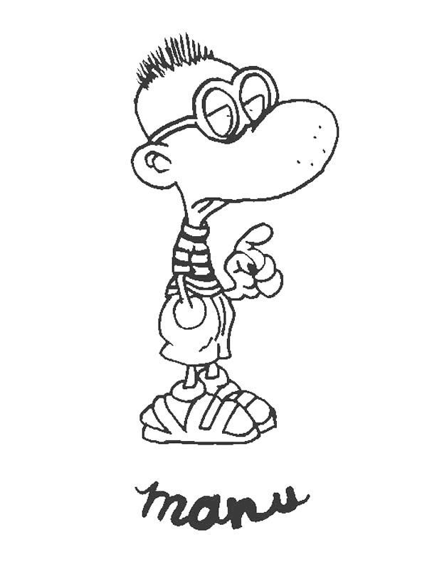 Coloring page: Titeuf (Cartoons) #33892 - Free Printable Coloring Pages