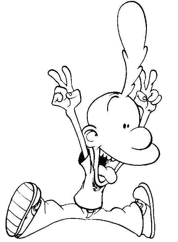 Coloring page: Titeuf (Cartoons) #33895 - Free Printable Coloring Pages