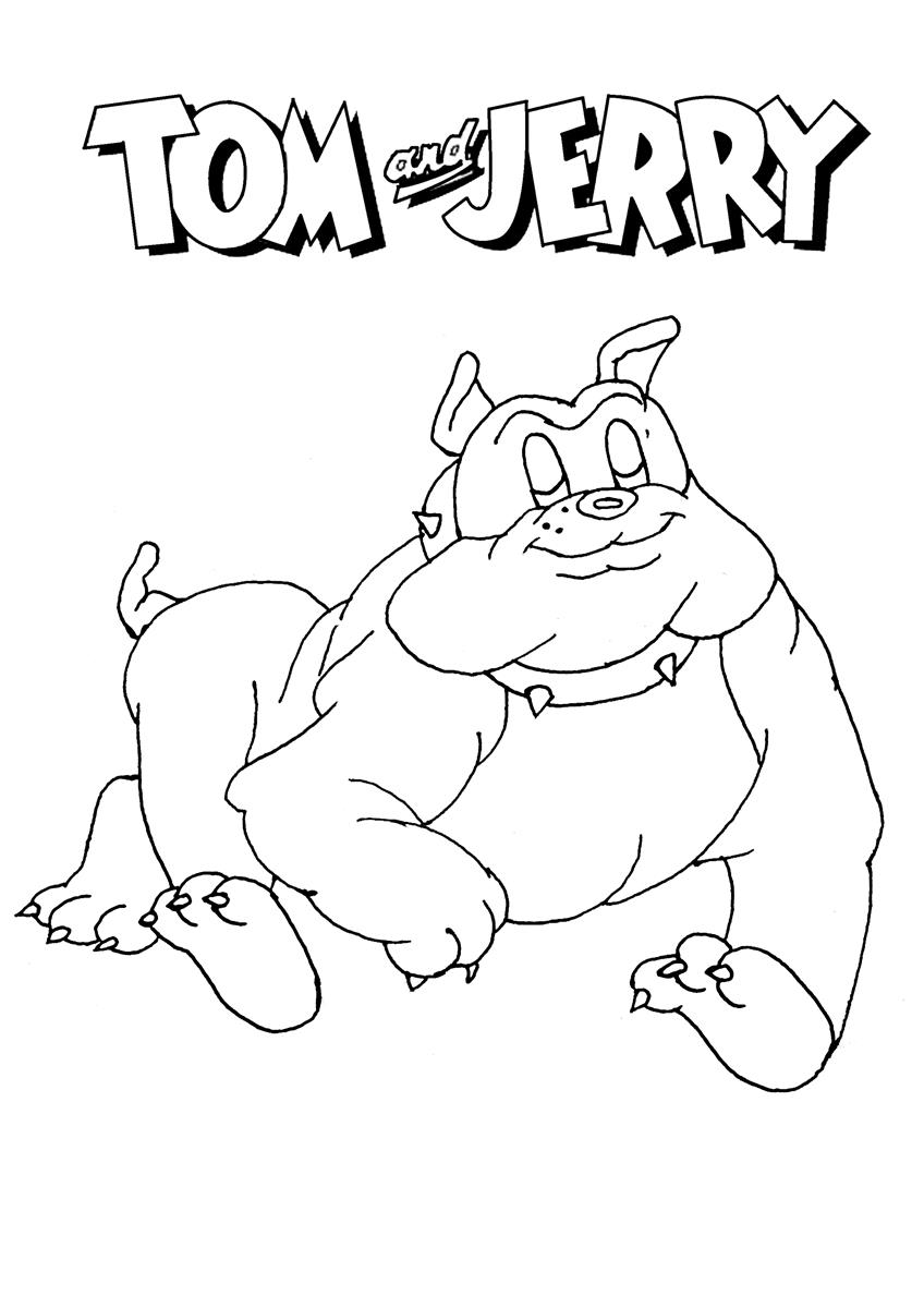 Drawing Tom and Jerry #24258 (Cartoons) – Printable coloring pages