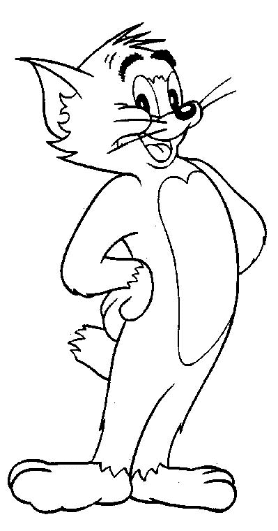 Coloring page: Tom and Jerry (Cartoons) #24352 - Free Printable Coloring Pages
