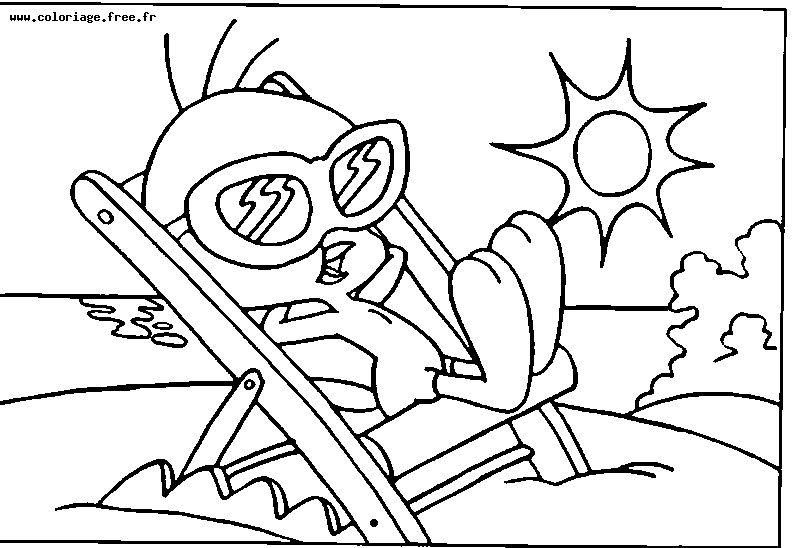 Coloring page: Tweety and Sylvester (Cartoons) #29242 - Free Printable Coloring Pages