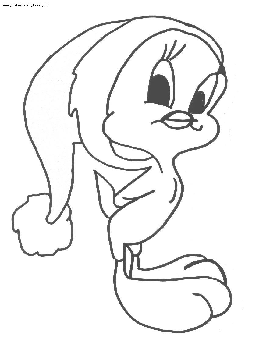 Coloring page: Tweety and Sylvester (Cartoons) #29254 - Free Printable Coloring Pages