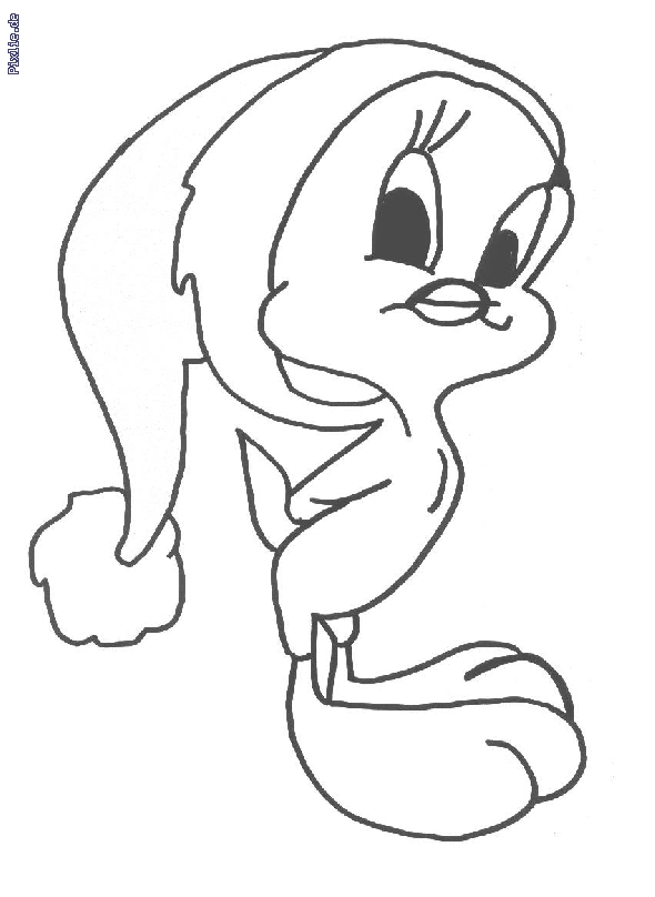 Coloring page: Tweety and Sylvester (Cartoons) #29388 - Free Printable Coloring Pages