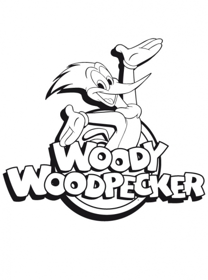 Coloring page: Woody Woodpecker (Cartoons) #28405 - Free Printable Coloring Pages