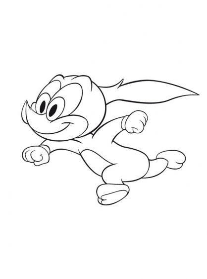 Coloring page: Woody Woodpecker (Cartoons) #28440 - Free Printable Coloring Pages