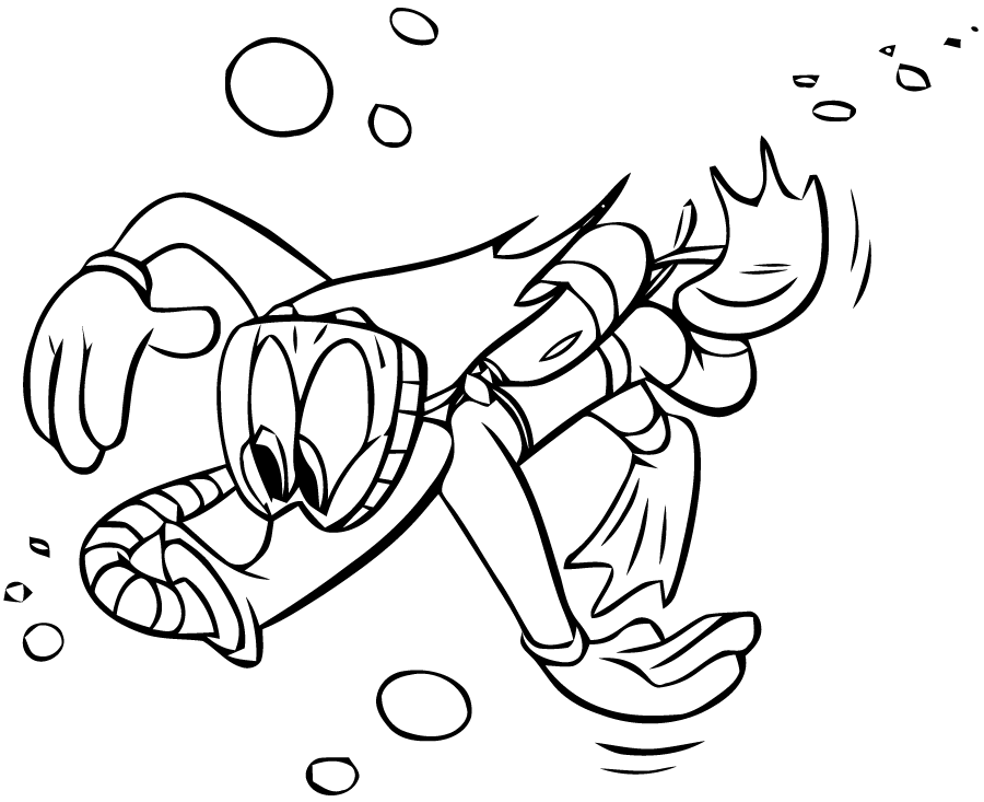Coloring page: Woody Woodpecker (Cartoons) #28455 - Free Printable Coloring Pages