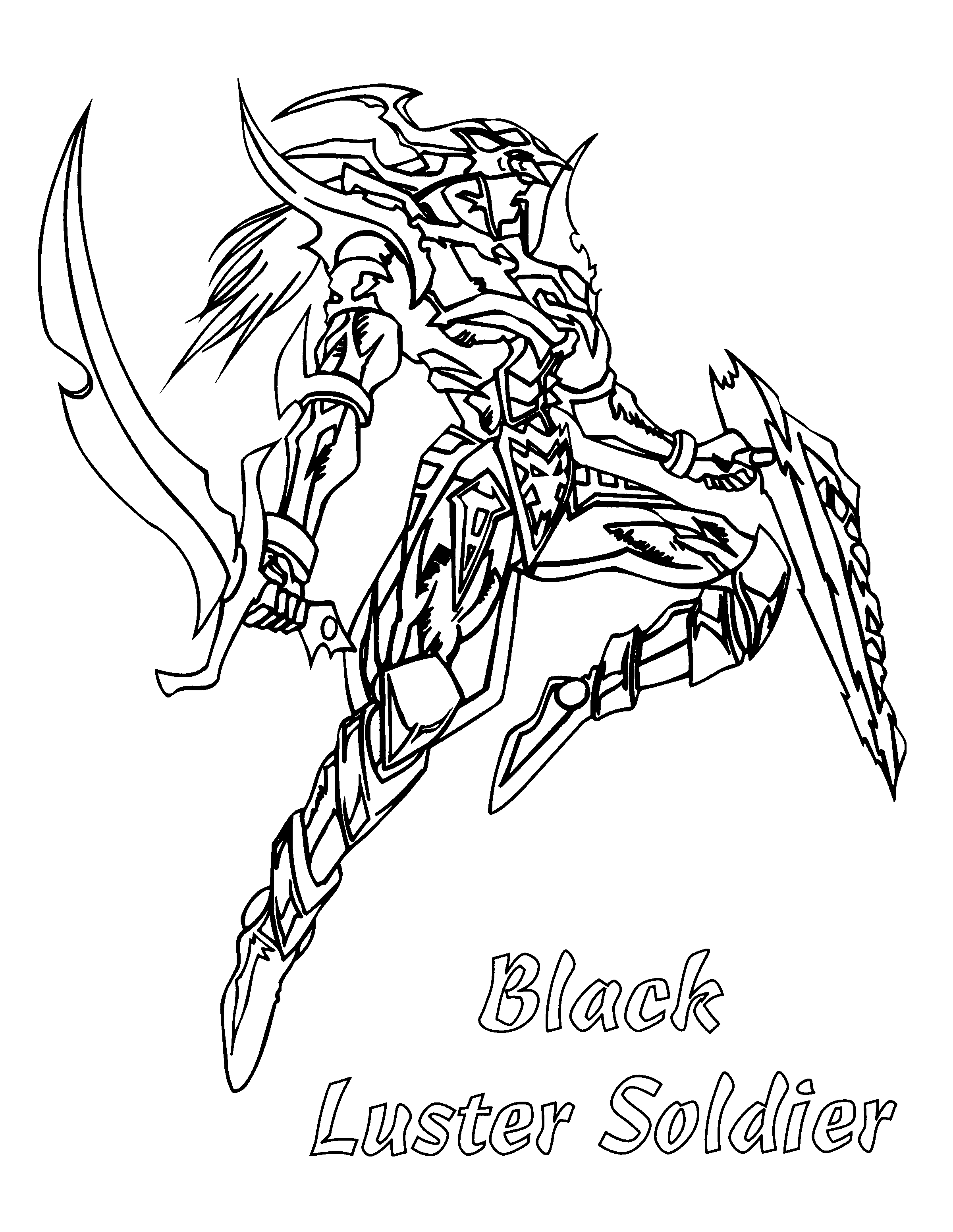 Coloring page: Yu-Gi-Oh! (Cartoons) #52969 - Free Printable Coloring Pages