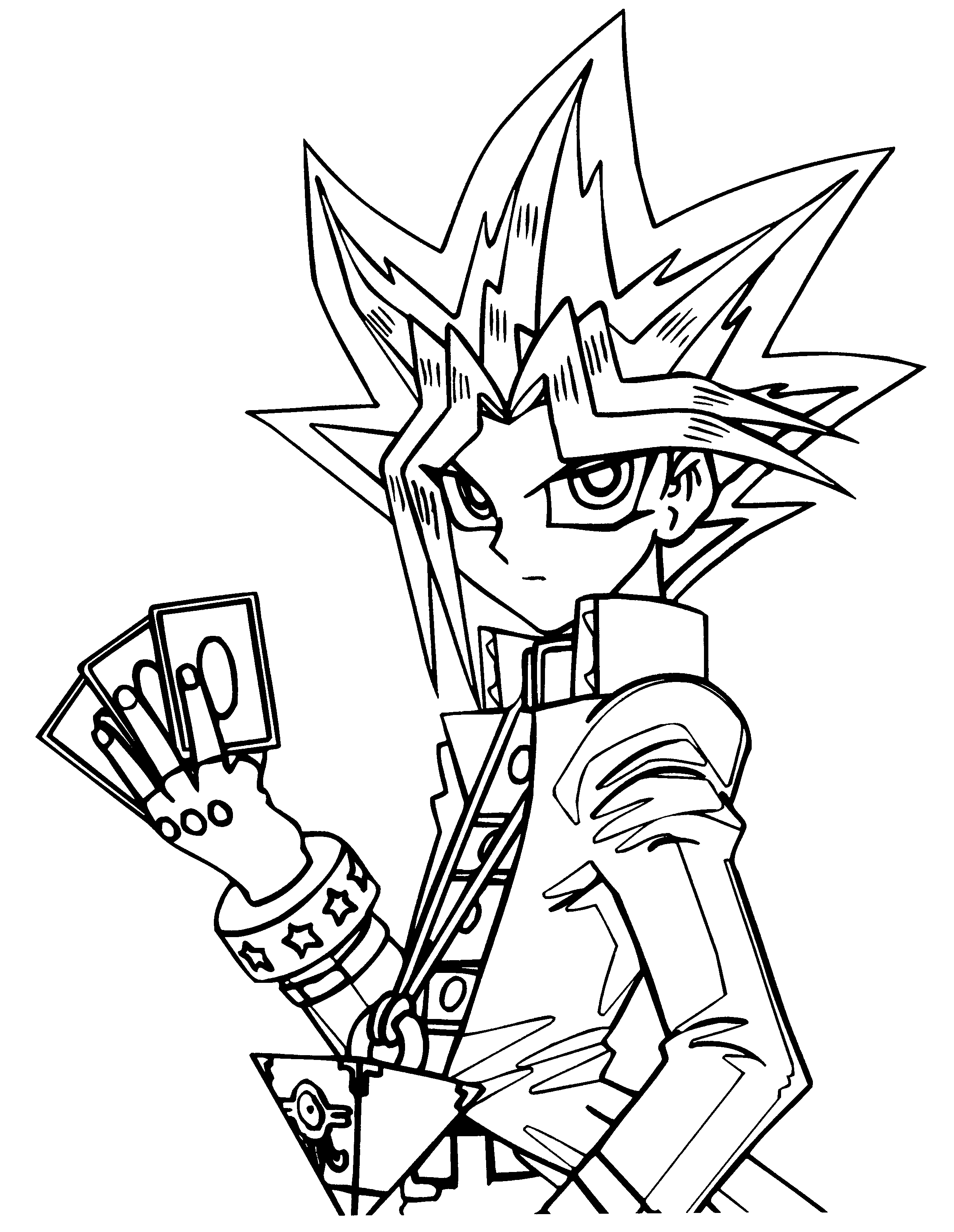 Coloring page: Yu-Gi-Oh! (Cartoons) #52970 - Free Printable Coloring Pages