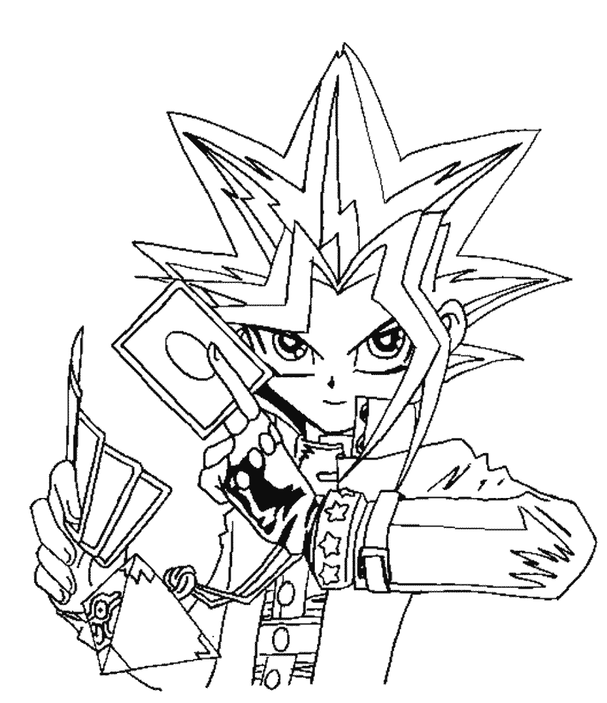 Coloring page: Yu-Gi-Oh! (Cartoons) #52973 - Free Printable Coloring Pages